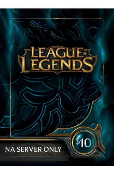 League of Legends RP Card (NA) 10 $